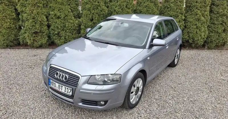 Audi A3 Sportback sprowadzone z Niemiec, jeszcze na niemieckich tablicach